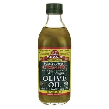 Bragg Extra Virgin Olive Oil Unrefined and Unfiltered 473ml